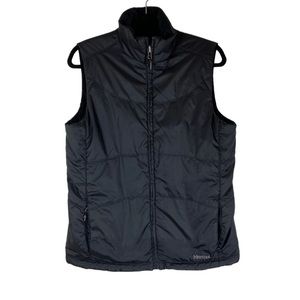 Marmot Reversible Puffer Full zip Coat Fall Winter Vest zip pockets Men’s Large